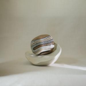 豆香無言 鵝卵石香氛輕柔磨砂皂 465