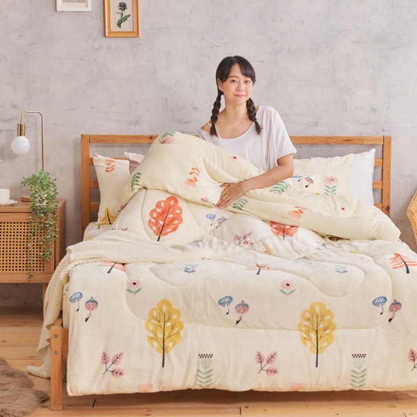 【DUYAN 竹漾】Heat-Fi 法蘭絨暖暖被 / 秋野澄風