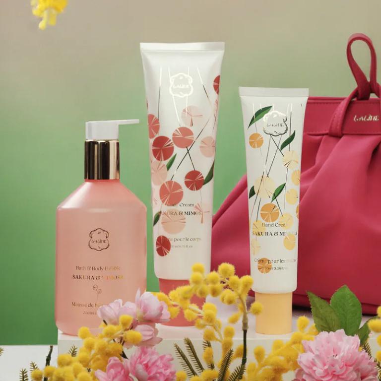 Laline 櫻花&含羞草 護手霜