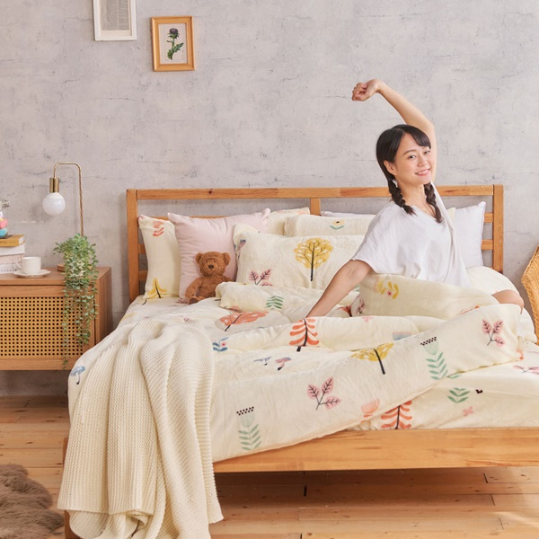 【DUYAN 竹漾】Heat-Fi 法蘭絨暖暖被 / 秋野澄風