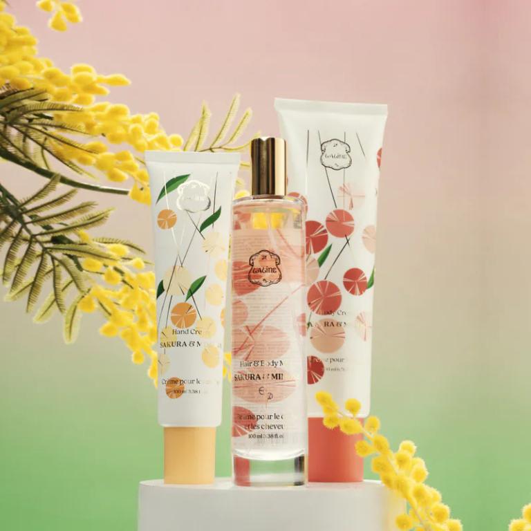 Laline 櫻花&含羞草 護手霜