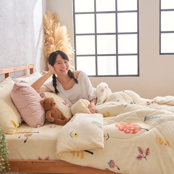 【DUYAN 竹漾】Heat-Fi 法蘭絨暖暖被 / 秋野澄風