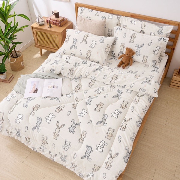 【DUYAN 竹漾】Heat-Fi 法蘭絨暖暖被 / 小步舞曲