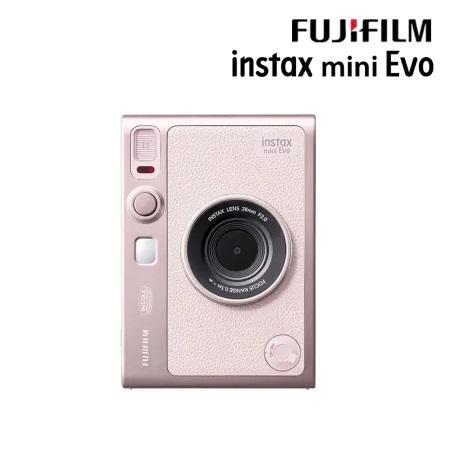 富士 FUJIFILM instax mini EVO 混合式拍立得相機 玫瑰粉 原廠公司貨