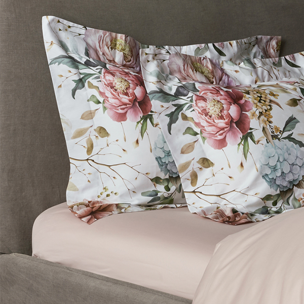 【寬庭】葡萄牙長纖棉寢飾四件式｜漫步沐冬 加大