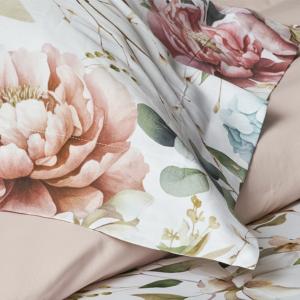 【寬庭】葡萄牙長纖棉寢飾四件式|漫步沐冬 加大