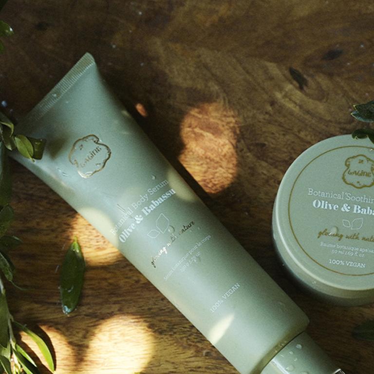 Laline 橄欖&巴巴蘇 植物身體精華 150g