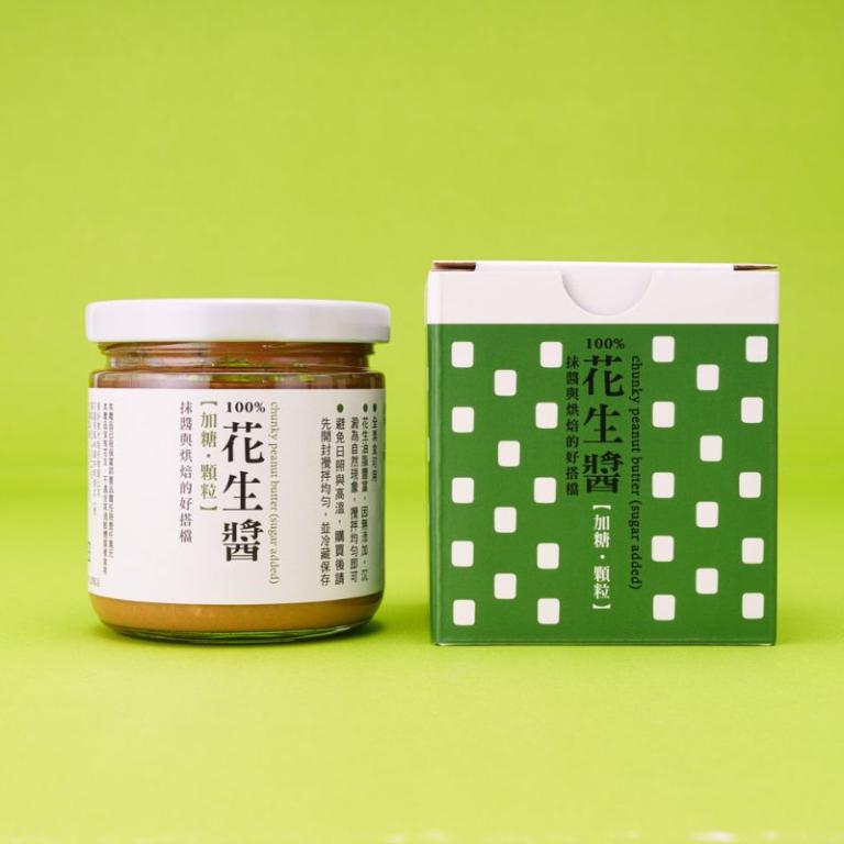 美好花生 100%花生醬-加糖顆粒