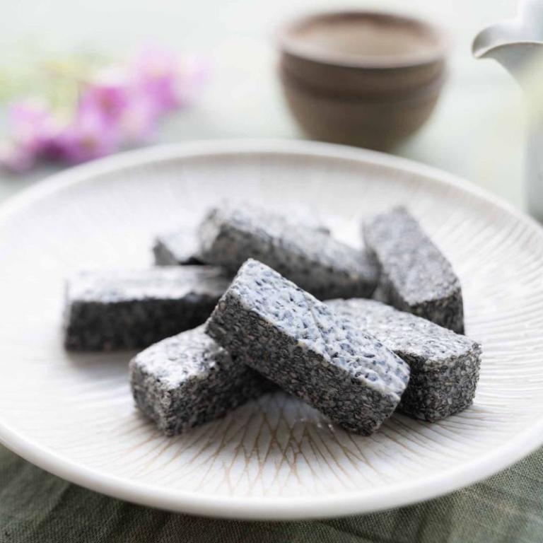 美好花生 手工牛軋糖-黑芝麻 180g/盒