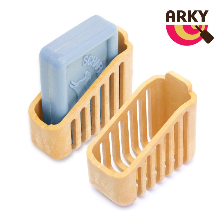 ARKY Stand&Still Soap Case 約書亞樹紋直立式肥皂盒組(無壁貼版)