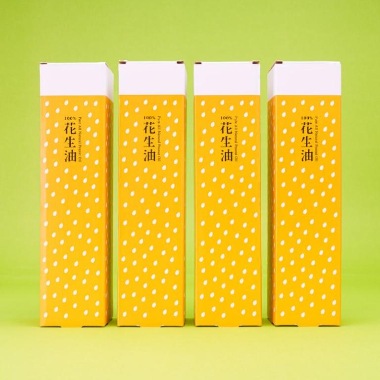 美好花生 100%花生油四入組