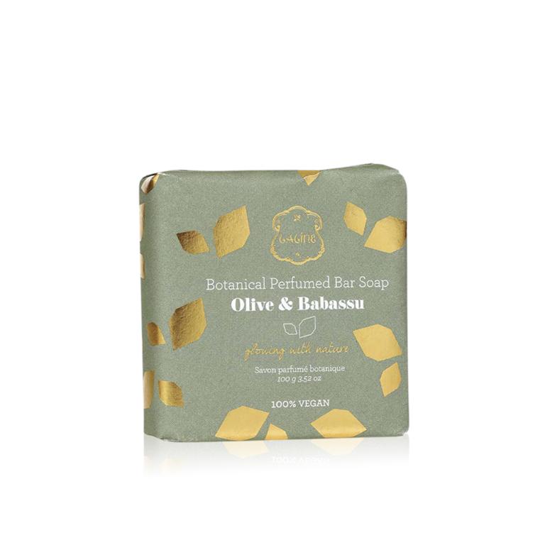 Laline 橄欖&巴巴蘇 植物香氛皂 100g