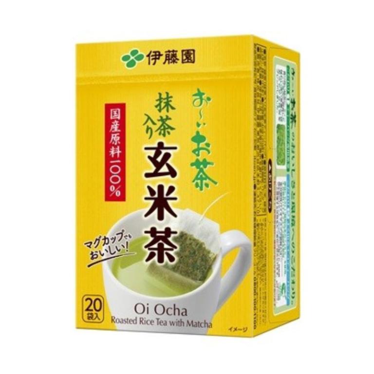 伊藤園 好喝玄米茶包 2盒組 (20入/盒)