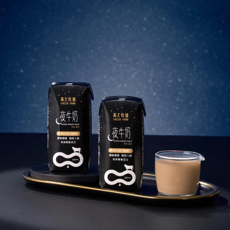 高大牧場 夜牛奶200mL
