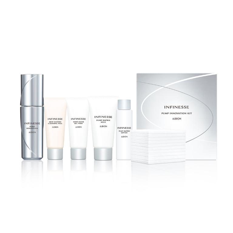 ALBION 賦活緊緻彈力膠原精華組