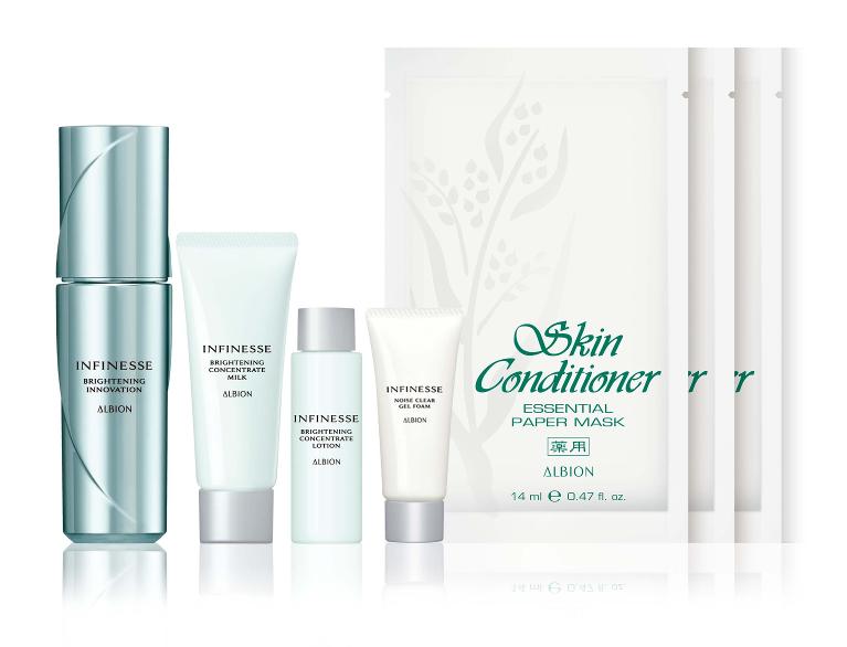 ALBION 賦活緊緻亮白淡斑精華組