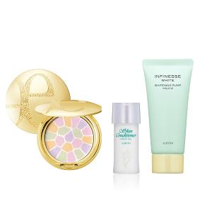 ALBION 5D蜜粉餅輕巧組