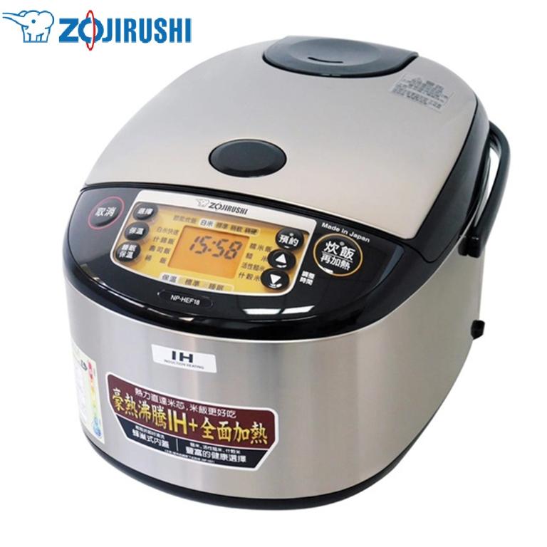 ZOJIRUSHI 象印 日製6人份IH豪熱沸騰微電腦電子鍋NP-HEF10 -