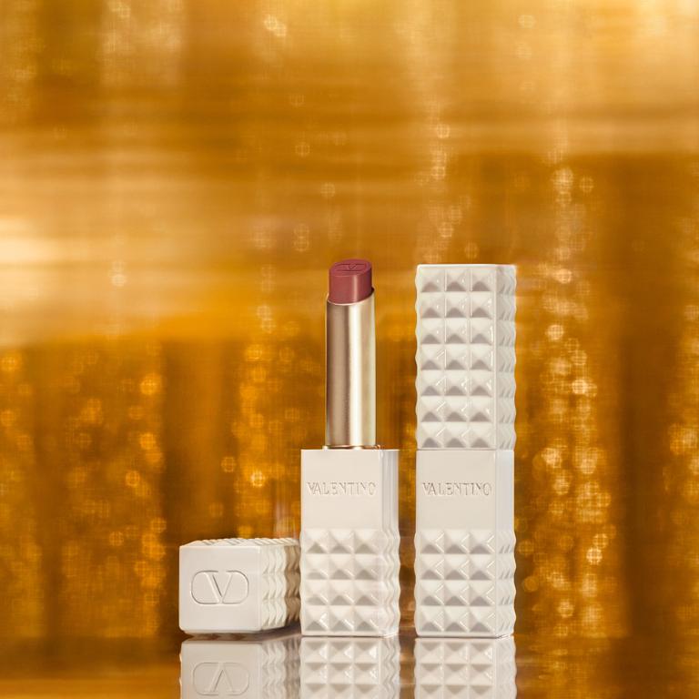 VALENTINO 高訂鉚釘唇膏 奢白限定版