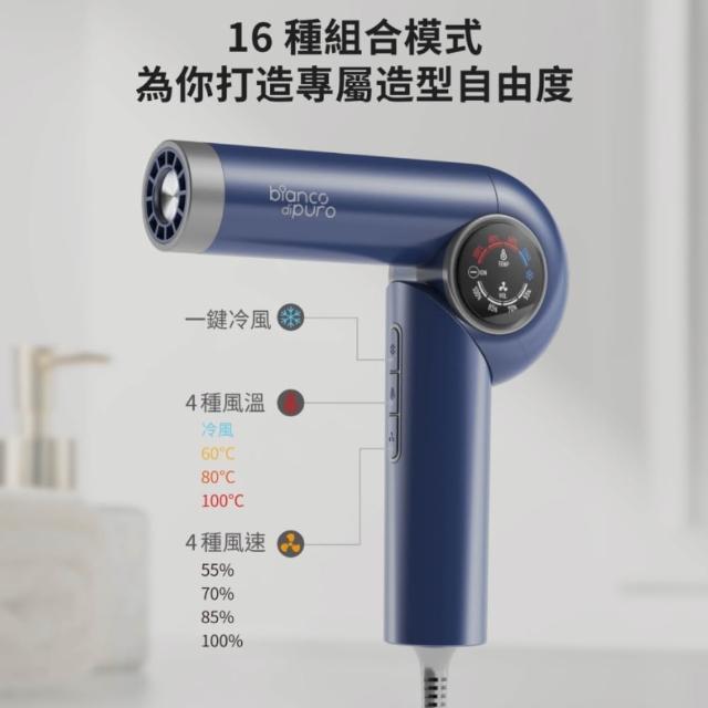 Bianco di puro 彼安特U7超輕量摺疊高速負離子護髮吹風機 HD041