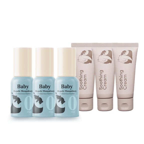 諾卡草本嬰兒防蚊蟲噴霧 x 3 + 諾卡草本秀秀霜 x 3
