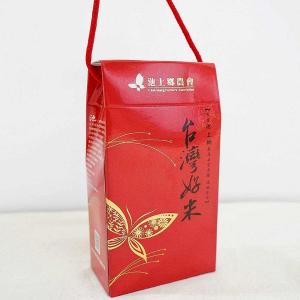 【池上鄉農會】池上米禮盒 600公克 提袋設計紅色超喜氣 來自池上鄉最高品質米種 頂級食味