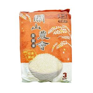 【關山農】關農米3kg 關山米 白米 台東好米