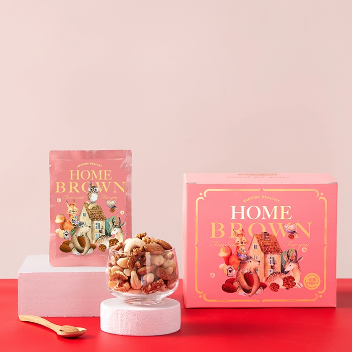 【紅布朗】真心堅果隨手包 盒裝 (25g*12包)