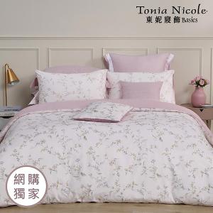 【Tonia Nicole 東妮寢飾】伊甸園之夢100%精梳棉兩用被床包組(雙人)