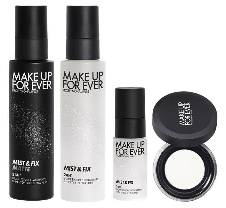 MAKE UP FOR EVER 定妝噴霧黑白雙星組