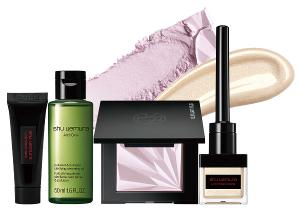 shu uemura 植村秀 完美亮顏幻光蜜粉餅組