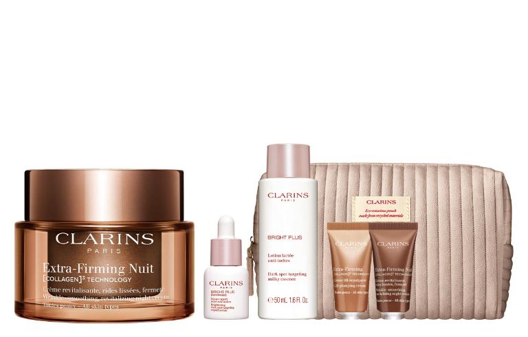 克蘭詩 煥顏緊緻膠原晚霜組