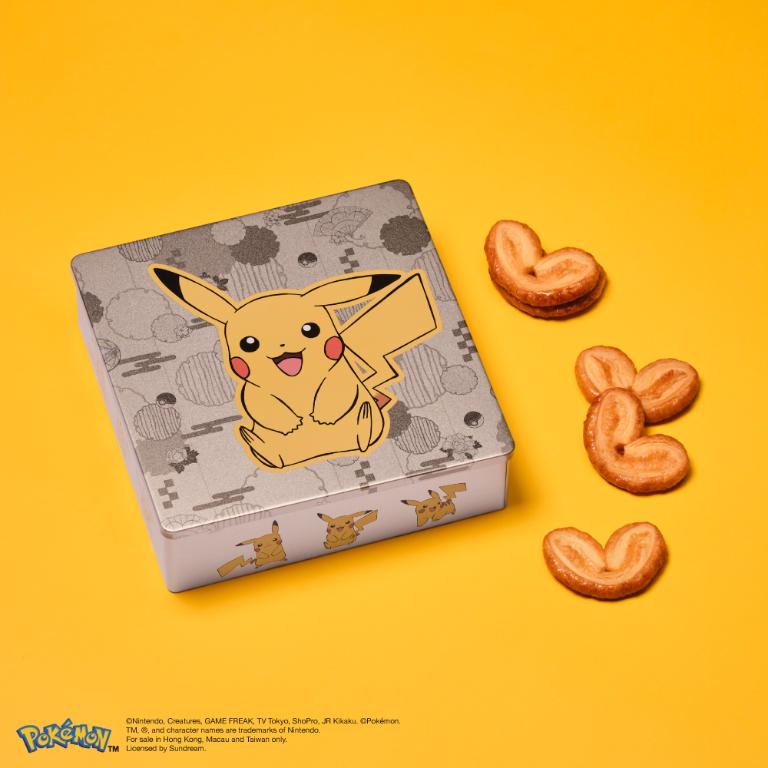 望月 寶可夢特別版 蝴蝶酥禮盒 經典蝴蝶酥 (24入)