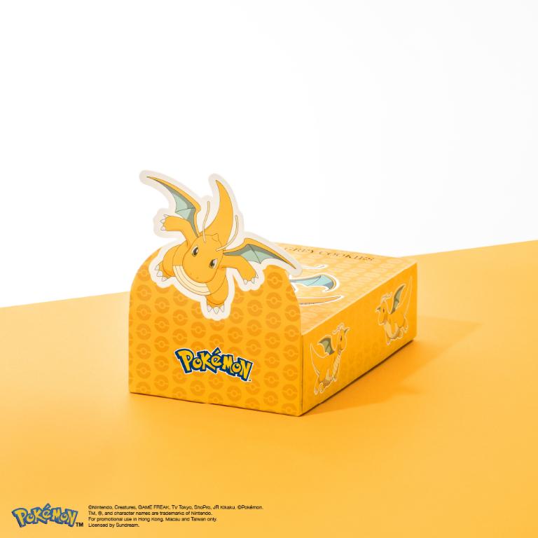 望月 寶可夢特別版 伯爵茶曲奇（6入） - 快龍款