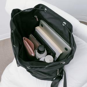 supportingrole 多分層空間俐落多用後背包 黑