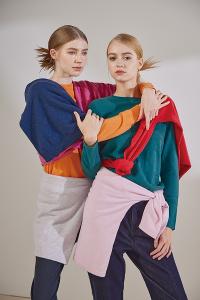 FREE 圓領長袖羊絨衫(多色、多款))