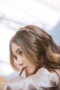 ALEXANDRE DE PARIS 珍珠髮圈髮箍