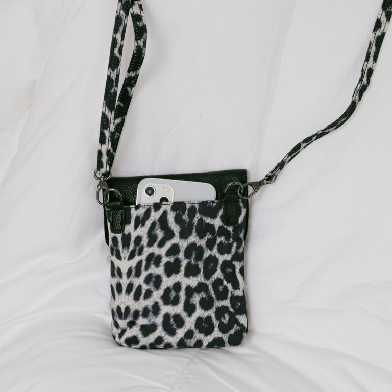 supportingrole 輕盈2+1多分層豹紋元素後背包加小斜肩包