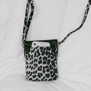 supportingrole 輕盈2+1多分層豹紋元素後背包加小斜肩包