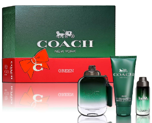 【COACH】時尚都會男性淡香水禮盒(淡香水100ml+隨身瓶15ml+沐浴精100ml)