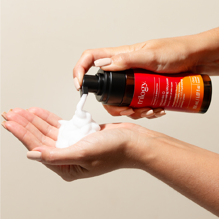 trilogy 維他命C雲柔淨亮洗顏慕斯150mL