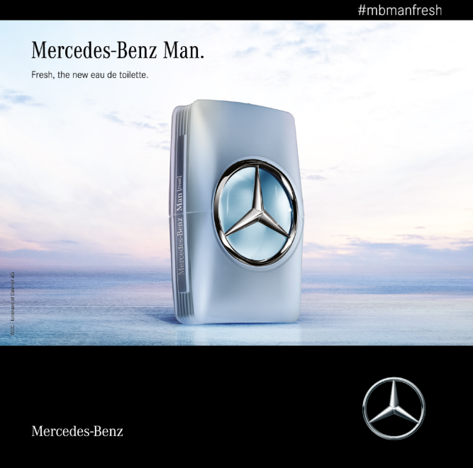 【MERCEDES-BENZ】天空藍調男性淡香水100ml