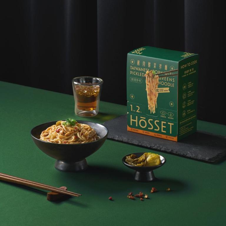 HōSSET 虎勢 豬肉酸菜拌麵 (2入/盒)