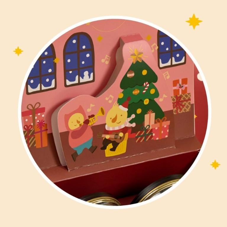 【喜憨兒】聖誕限定∣耶誕派對(B)繽紛瑪德蓮∣交換禮物