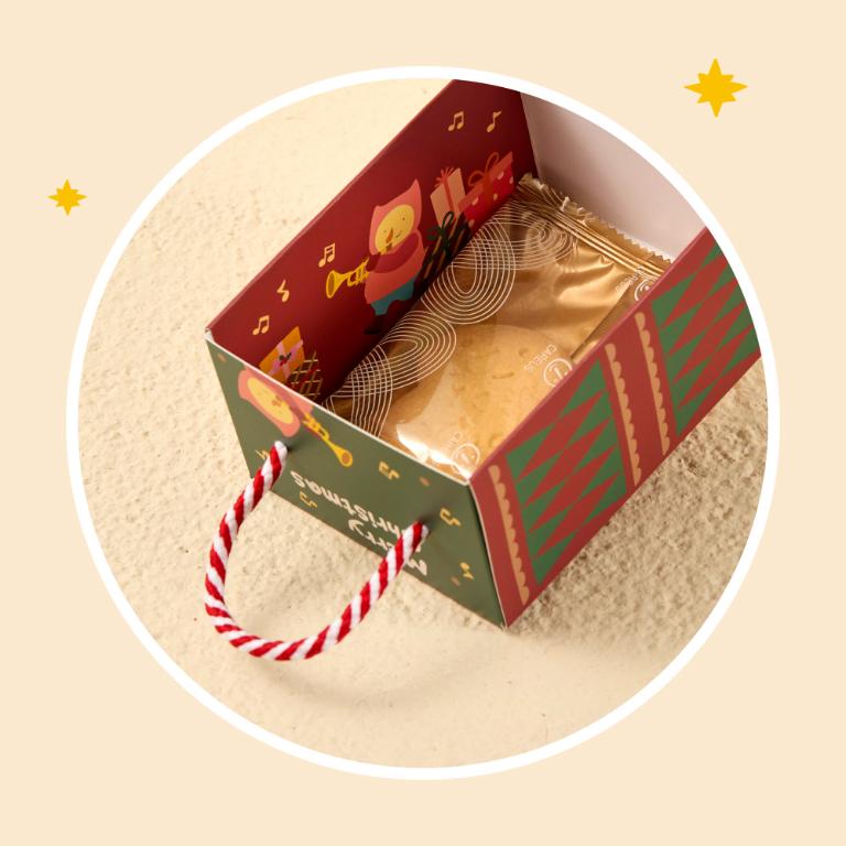 【喜憨兒】聖誕限定∣造型餅乾獨享盒∣交換禮物