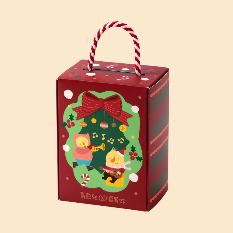 【喜憨兒】聖誕限定∣造型餅乾獨享盒∣交換禮物