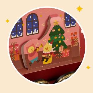 【喜憨兒】聖誕限定∣耶誕派對(B)繽紛瑪德蓮∣交換禮物