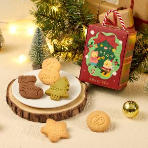 【喜憨兒】聖誕限定∣造型餅乾獨享盒∣交換禮物