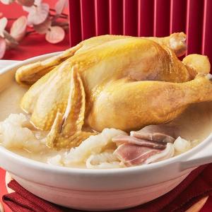 【台北晶華酒店】年菜3件組(火烔雞湯+干貝米糕+吉祥拼盤)