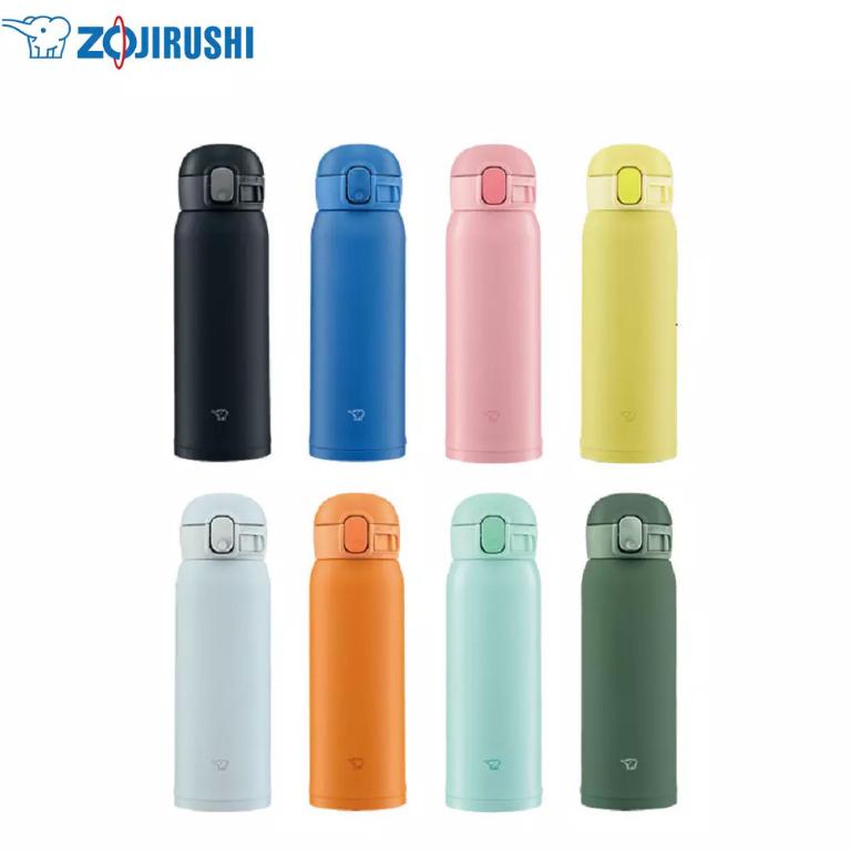 ZOJIRUSHI 象印 0.48L 一體式中栓ONE TOUCH不銹鋼真空保溫杯SM-WA48 (兩入組) -